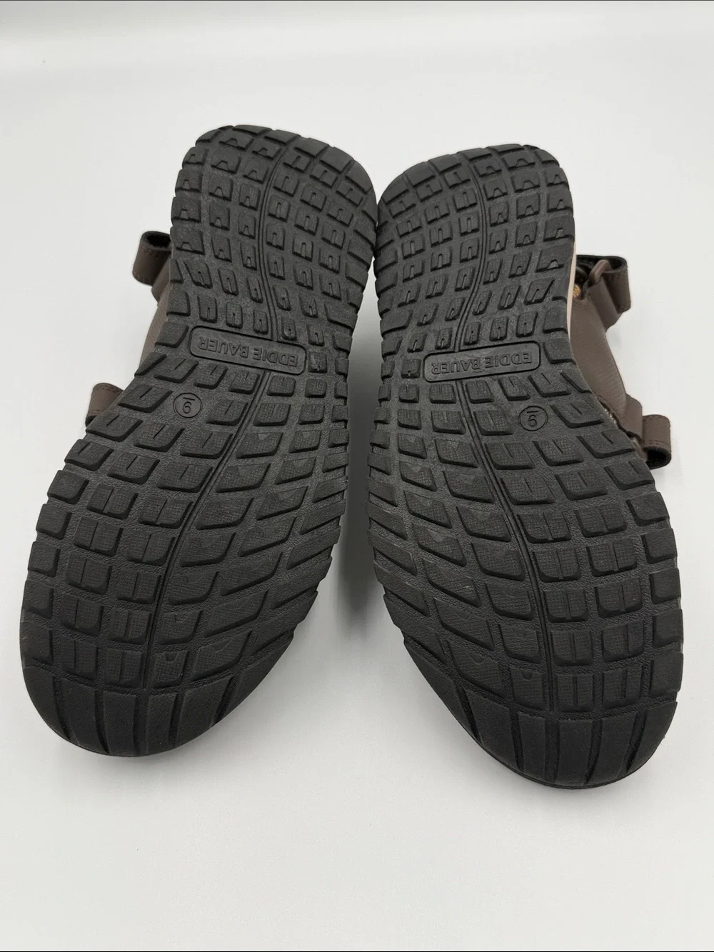 NWT Eddie Bauer Anchor Brown Sport Sandals Men’s Size 9M  Comfort Outdoor Hiking